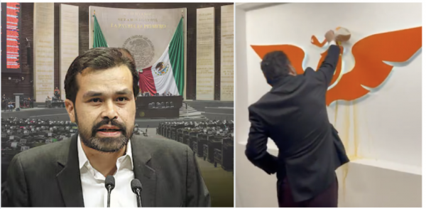 Diputados del PRI arrojan agua sucia a MC y Máynez revira: “Es una burla frente al problema real de la gente”